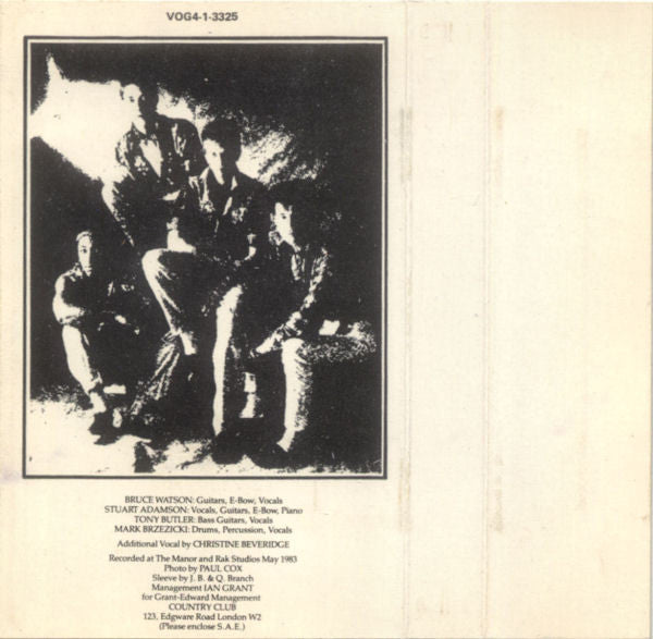 Big Country – The Crossing - 1983 Cassette, Beige Shell VinylPursuit.com