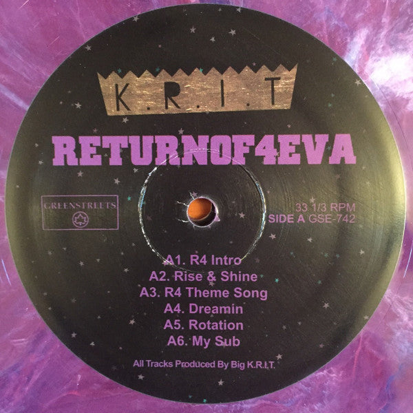 Big KRIT – Return Of 4eva - Sealed! VinylPursuit.com