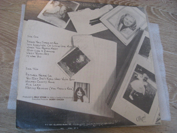 Billy Stone– Pictures Never Lie - 1985