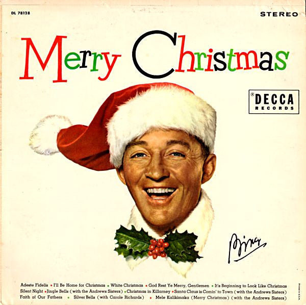 Bing Crosby – Merry Christmas! 1960 US Pressing
