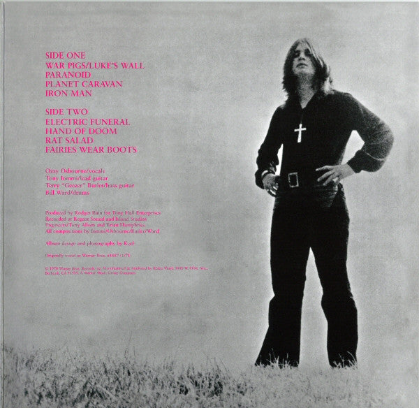 Black Sabbath – Paranoid - US Pressing - Mastered from the Original Analog Tapes VinylPursuit.com