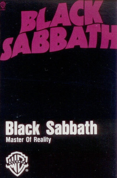 Black Sabbath – Master Of Reality - Cassette