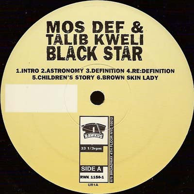 Black Star – Mos Def & Talib Kweli Are Black Star - 1998 In Shrinkwrap, Rare VinylPursuit.com