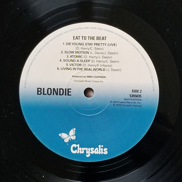 DAILY DEAL! Blondie – Eat To The Beat - 180gm