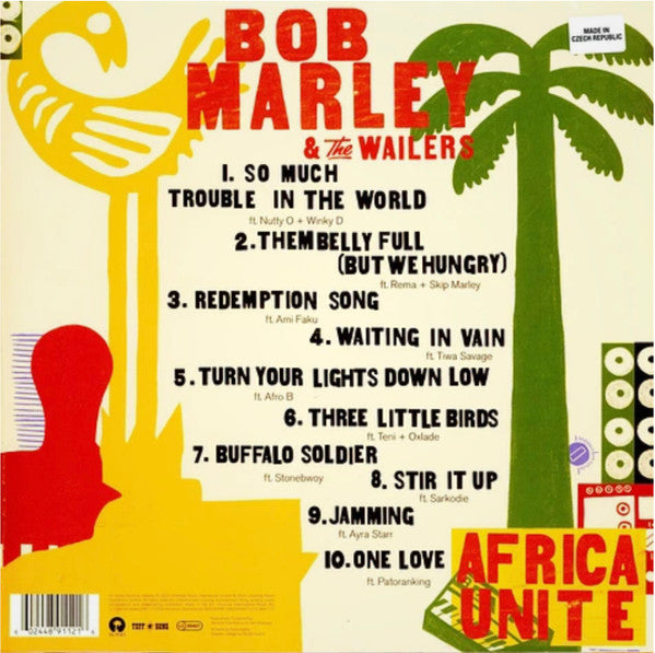 Bob Marley & The Wailers – Africa Unite - Red Vinyl!