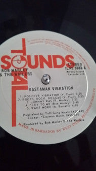 Bob Marley & The Wailers – Rastaman Vibration - 1976 Barbados Original!