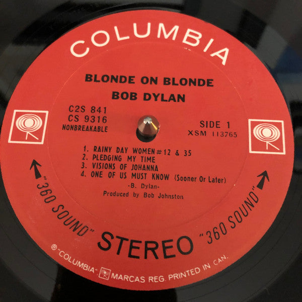 Bob Dylan ‎– Blonde On Blonde - 1966 Original! VinylPursuit.com