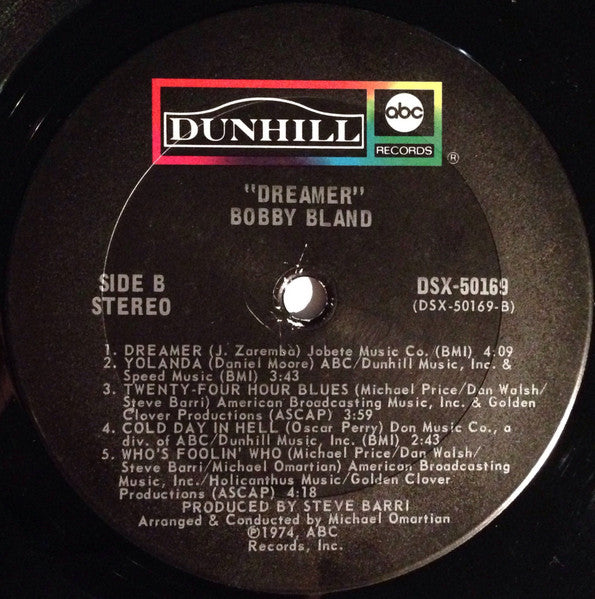 Bobby Bland – Dreamer - 1974 US Original! VinylPursuit.com