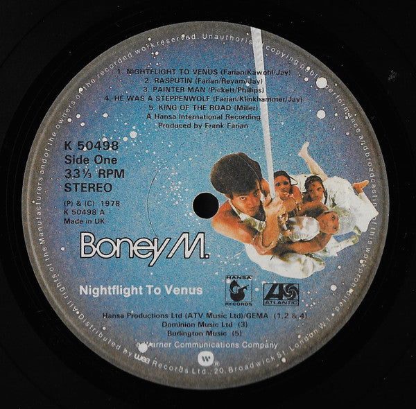 Boney M ‎– Nightflight To Venus - 1978 UK Original! VinylPursuit.com