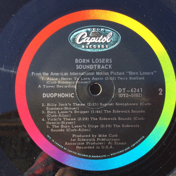 Born Losers - Original Motion Picture Soundtrack - 1967 Original, 6000 Series VinylPursuit.com