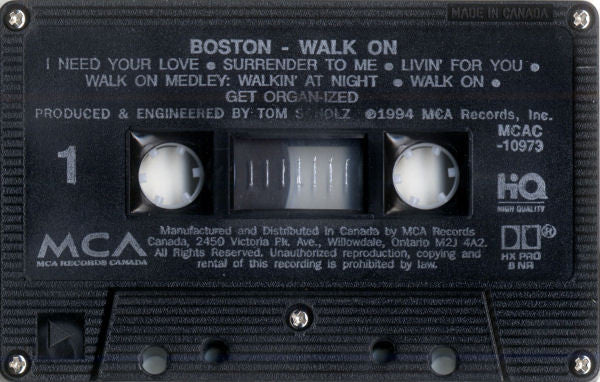 Boston – Walk On –  1994 Cassette VinylPursuit.com