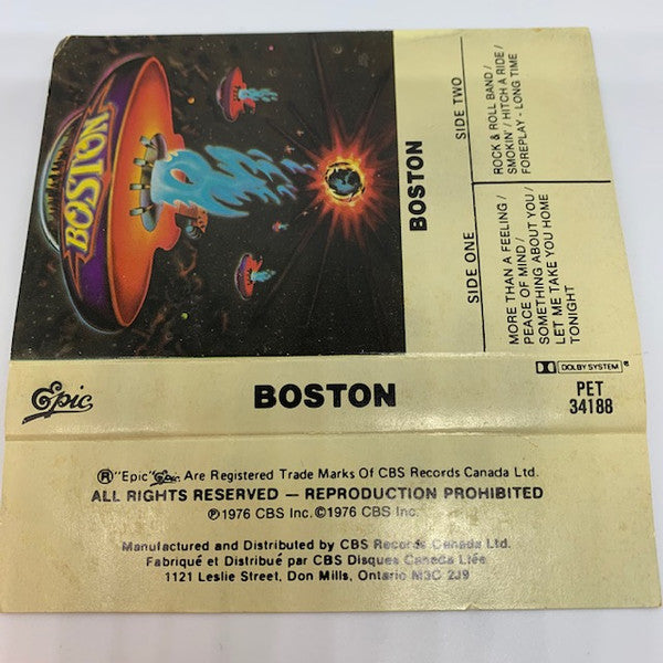 Boston – Boston - 1976 Cassette, Rare