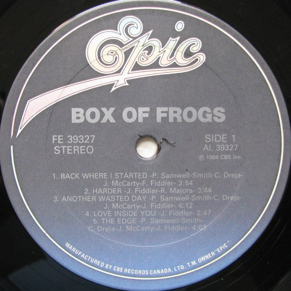 Box Of Frogs – Box Of Frogs - 1984 - Bargain Bin!