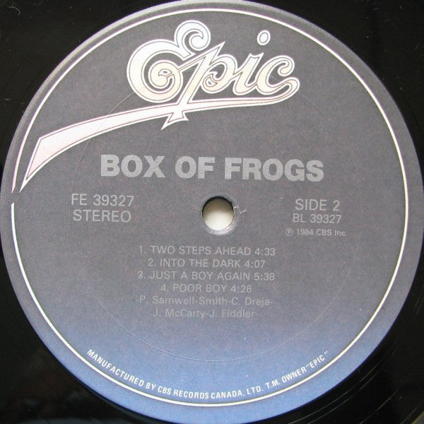 Box Of Frogs – Box Of Frogs - 1984 - Bargain Bin!