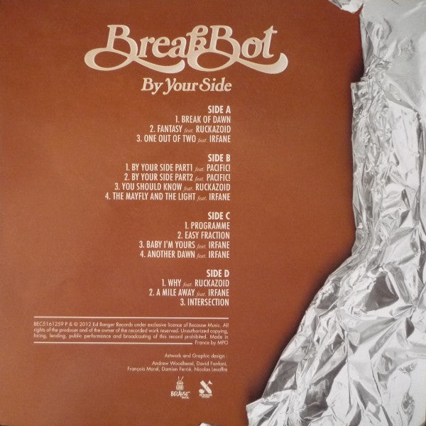 Breakbot – By Your Side - French Pressing with CD, Sealed!