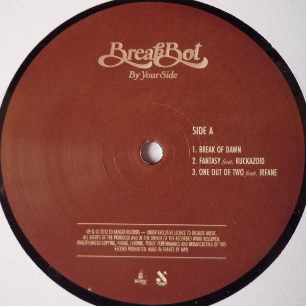 Breakbot – By Your Side - French Pressing with CD, Sealed!