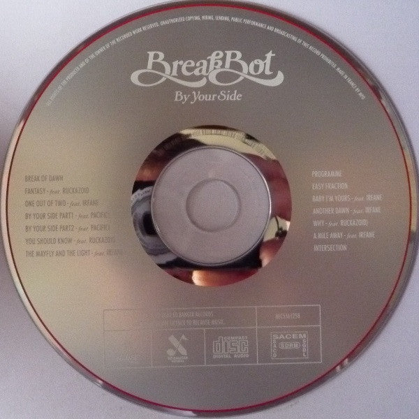 Breakbot – By Your Side - French Pressing with CD, Sealed!