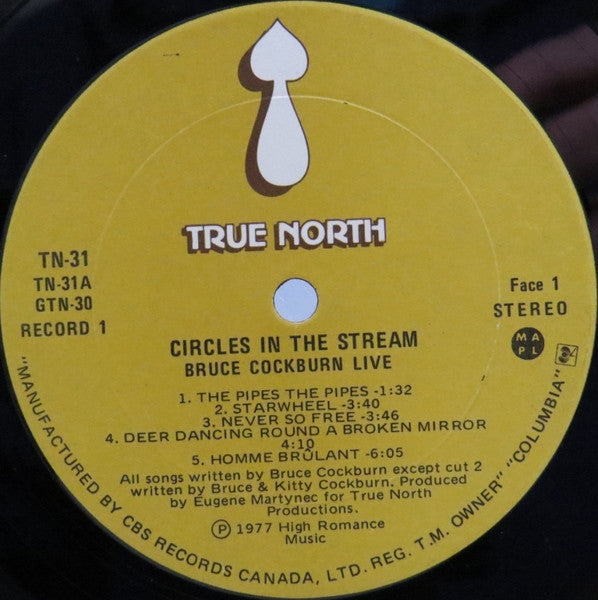 Bruce Cockburn – Circles In The Stream - 1977