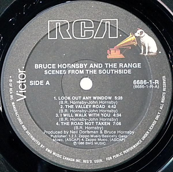 Bruce Hornsby & The Range – Scenes From The Southside - 1988, Bargain! VinylPursuit.com