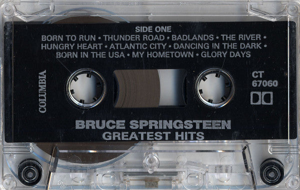 Bruce Springsteen – Greatest Hits - 1995 Cassette VinylPursuit.com