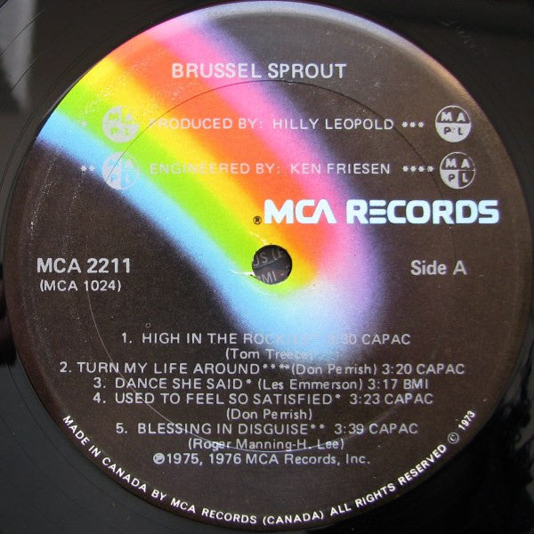 Brussel Sprout – Brussel Sprout - 1976 Original, Bargain! VinylPursuit.com