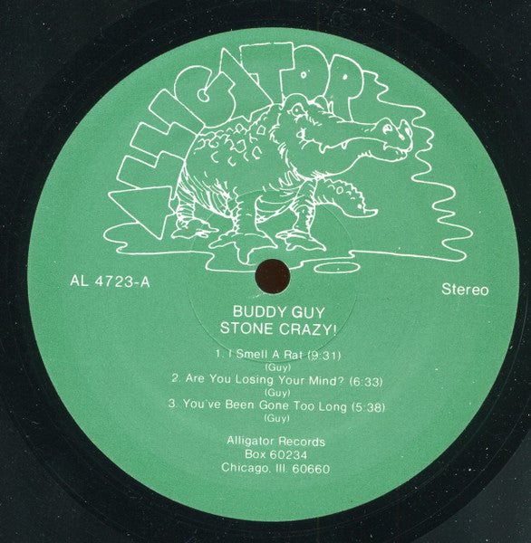 Buddy Guy – Stone Crazy! 1981 Original US Pressing