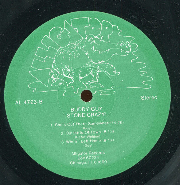 Buddy Guy – Stone Crazy! 1981 Original US Pressing