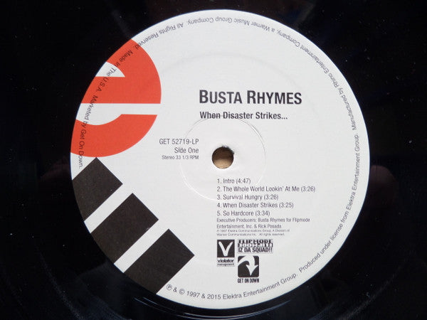 Busta Rhymes – When Disaster Strikes... - Sealed!