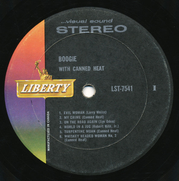 Canned Heat – Boogie With Canned Heat - 1968 Original, Rare