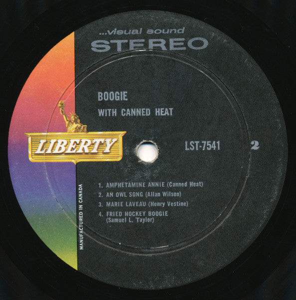 Canned Heat – Boogie With Canned Heat - 1968 Original, Rare