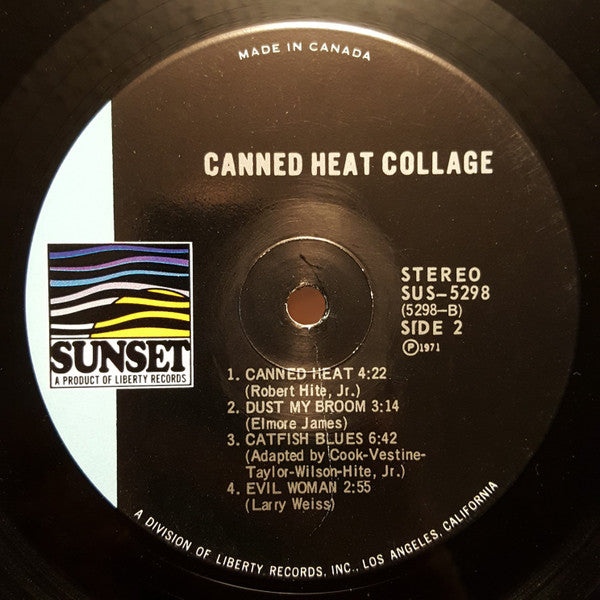 Canned Heat – Collage - 1970 Original VinylPursuit.com
