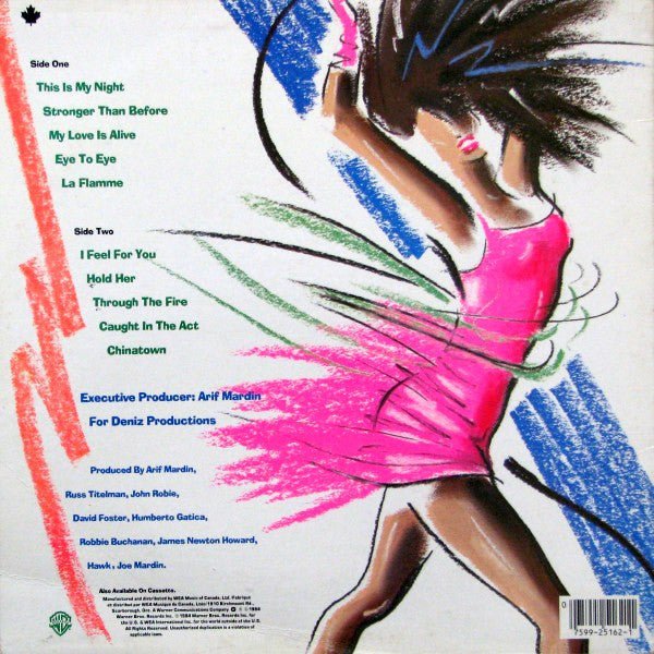 Chaka Khan – I Feel For You - 1984 Original - Vinyl Pursuit Inc