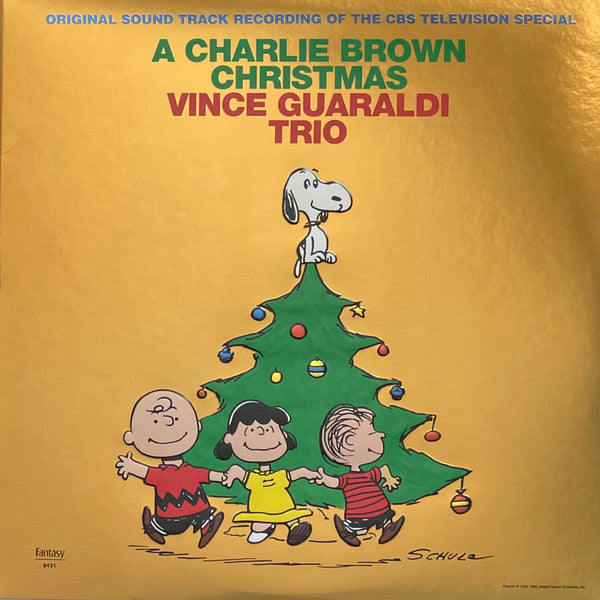 Vince Guaraldi Trio – A Charlie Brown Christmas - Limited Edition, Red Translucent, Embossed Vinyl Pursuit Inc