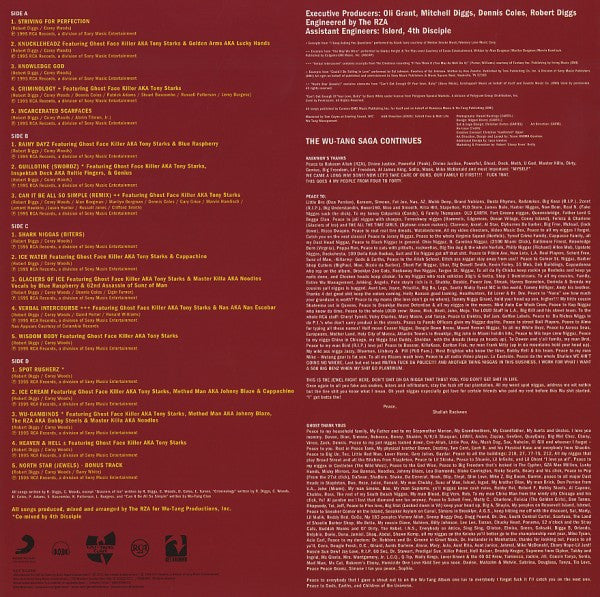Chef Raekwon ‎– Only Built 4 Cuban Linx.... Remastered, Purple Swirl Translucent VinylPursuit.com