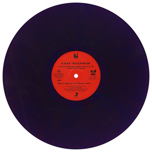 Chef Raekwon ‎– Only Built 4 Cuban Linx.... Remastered, Purple Swirl Translucent VinylPursuit.com