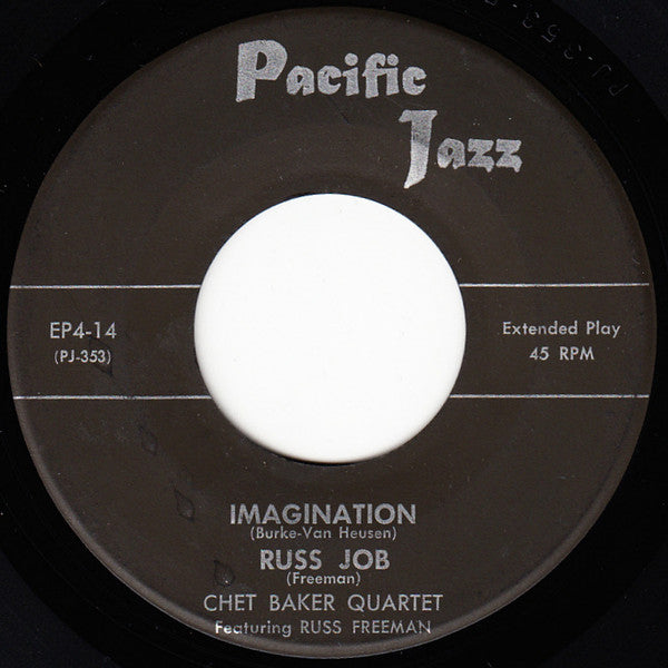 Chet Baker Quartet Featuring Russ Freeman -  7" EP