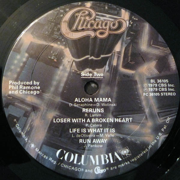 Chicago – Chicago 13 - 1979 US Pressing