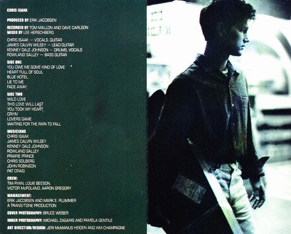 Chris Isaak – Chris Isaak- 1987 Original Cassette VinylPursuit.com