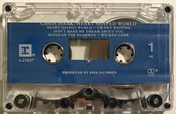 Chris Isaak – Heart Shaped World - Cassette, 1989 US