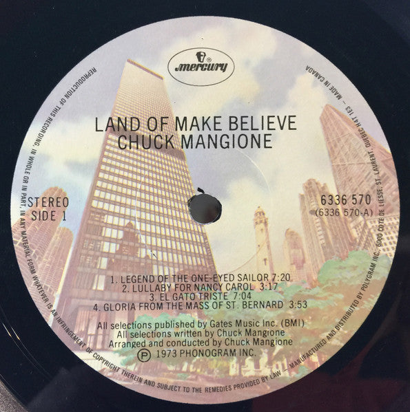 Chuck Mangione – Land Of Make Believe - 1978 Pressing - Bargain Bin!
