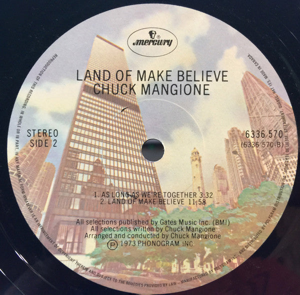 Chuck Mangione – Land Of Make Believe - 1978 Pressing - Bargain Bin!