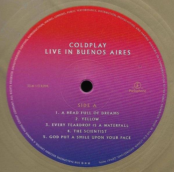 Coldplay – Live In Buenos Aires / Live In São Paulo / A Head Full Of Dreams - Butterfly Box-Set!