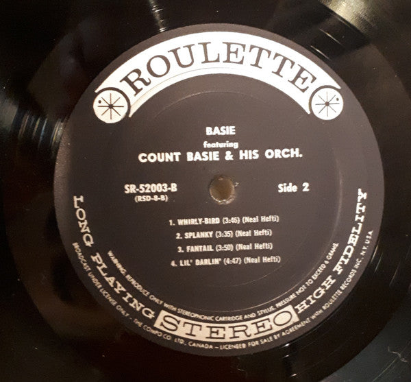 Count Basie And His Orchestra + Neal Hefti – Basie (E=MC2) - Rare VinylPursuit.com