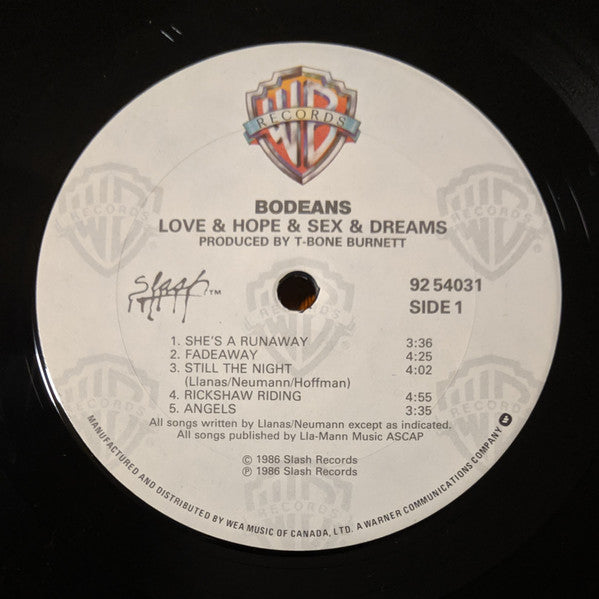 BoDeans – Love & Hope & Sex & Dreams - GARAGE SALE!