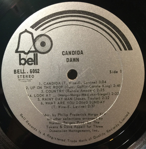 Dawn – Candida - 1970 Original VinylPursuit.com
