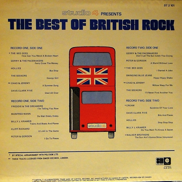Various – The Best Of British Rock VinylPursuit.com