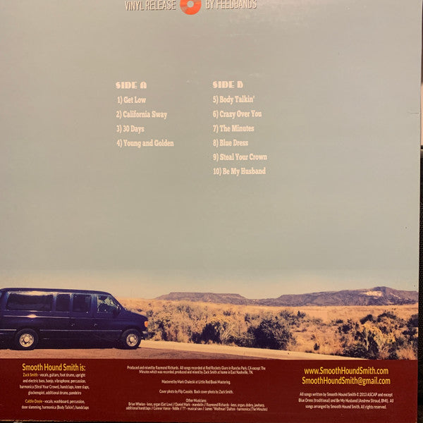 Smooth Hound Smith – Smooth Hound Smith - Limited Edition, Numbered, Blue VinylPursuit.com