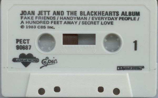 Joan Jett And The Blackhearts – Album - 1983 Casette VinylPursuit.com
