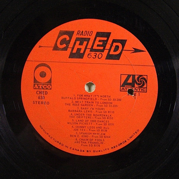 Various – Radio Ched 630 Super Summer Golden Wheelies VinylPursuit.com
