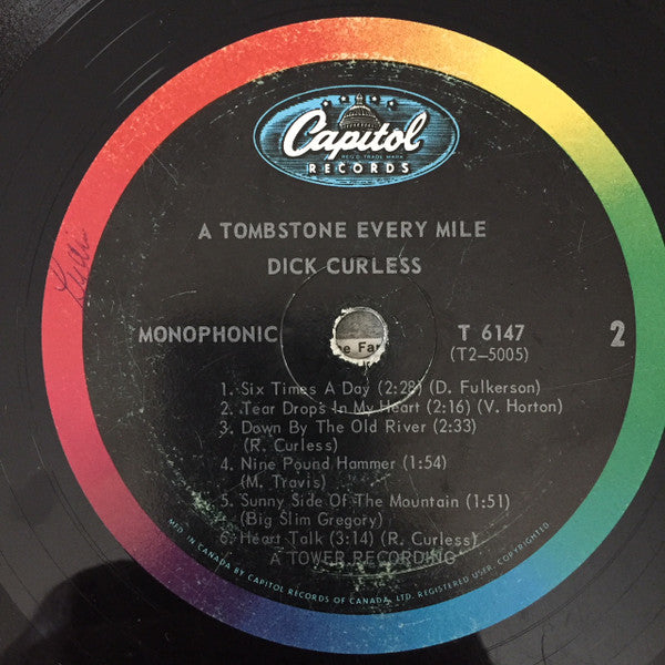 Dick Curless – A Tombstone Every Mile - BARGAIN BIN! VinylPursuit.com